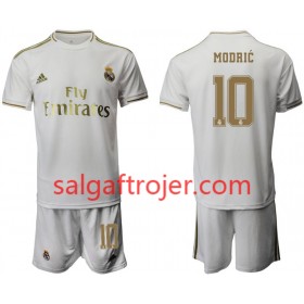 Real Madrid Fodboldtrøjer Luka Modrić 10 Børn Hjemmebanesæt 2019/20 Kort ærmer